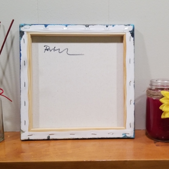 10"x10" Handmade paint pour - Picture 6 of 7